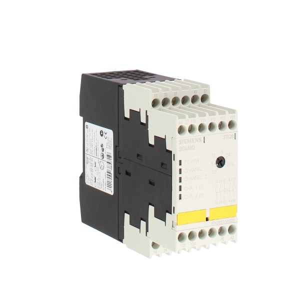 Siemens 3TK28271AB20 safety device 24V 50Hz 2NO/2NC delayed + 1NC